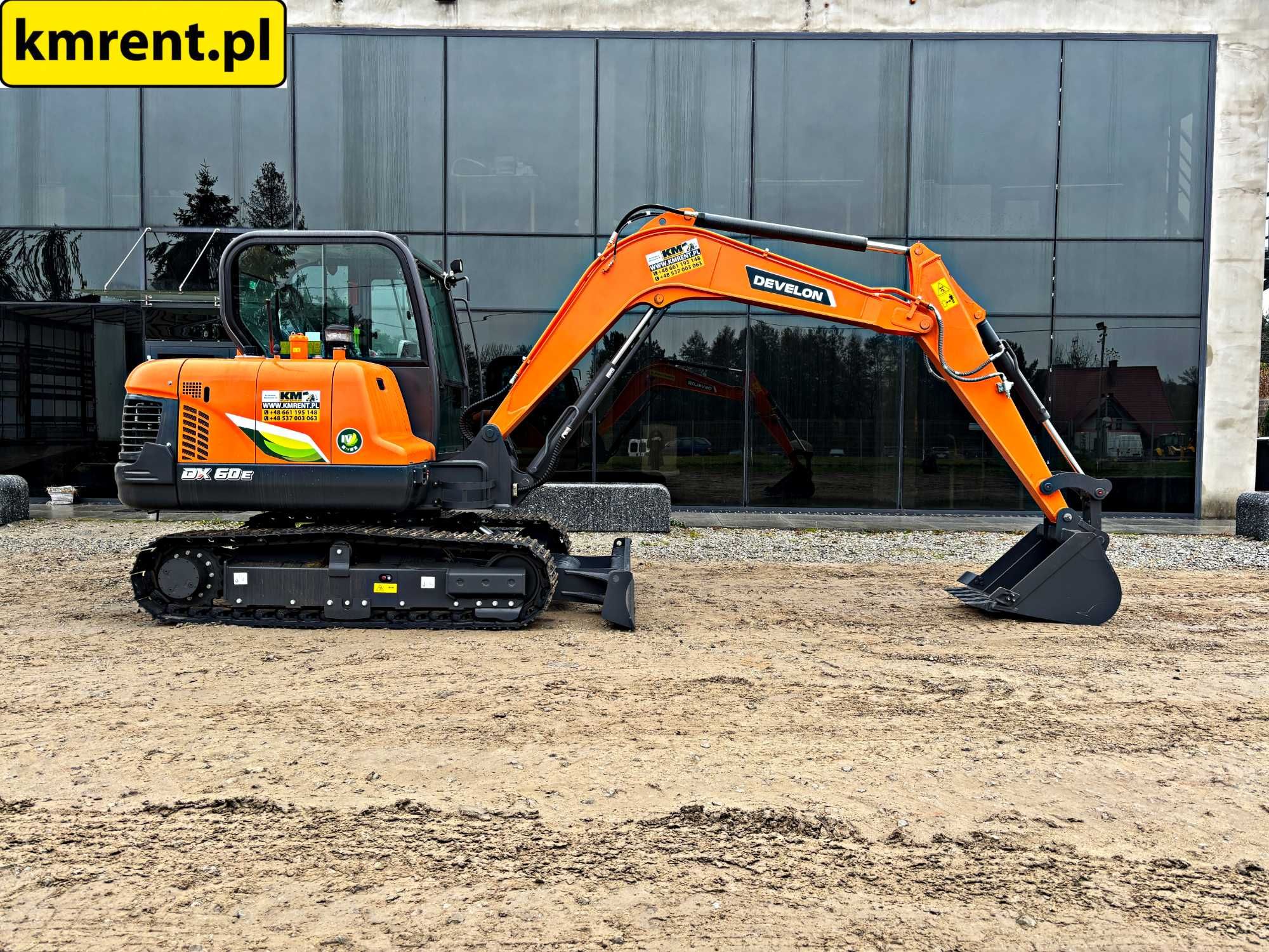 DOOSAN DEVELON DX60E-10N МІНІ-КОПАРКА | JCB 8060, 8065, 8050, 8055,