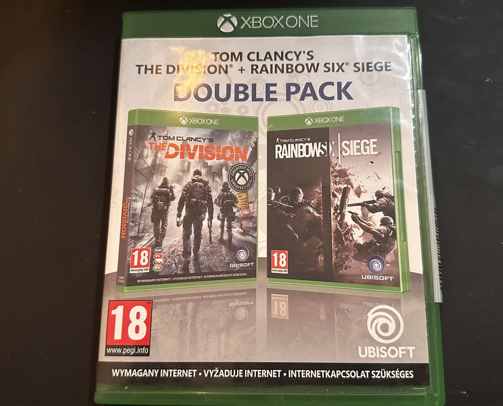 TOM CLANCY’s the division + rainbow six siege Xbox One