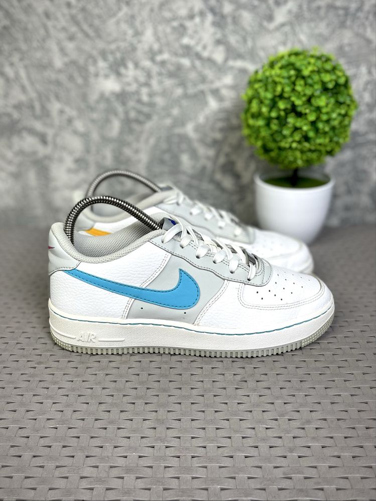Nike Air Force 1 кроссовки 38 размер спортивные кожаные белые