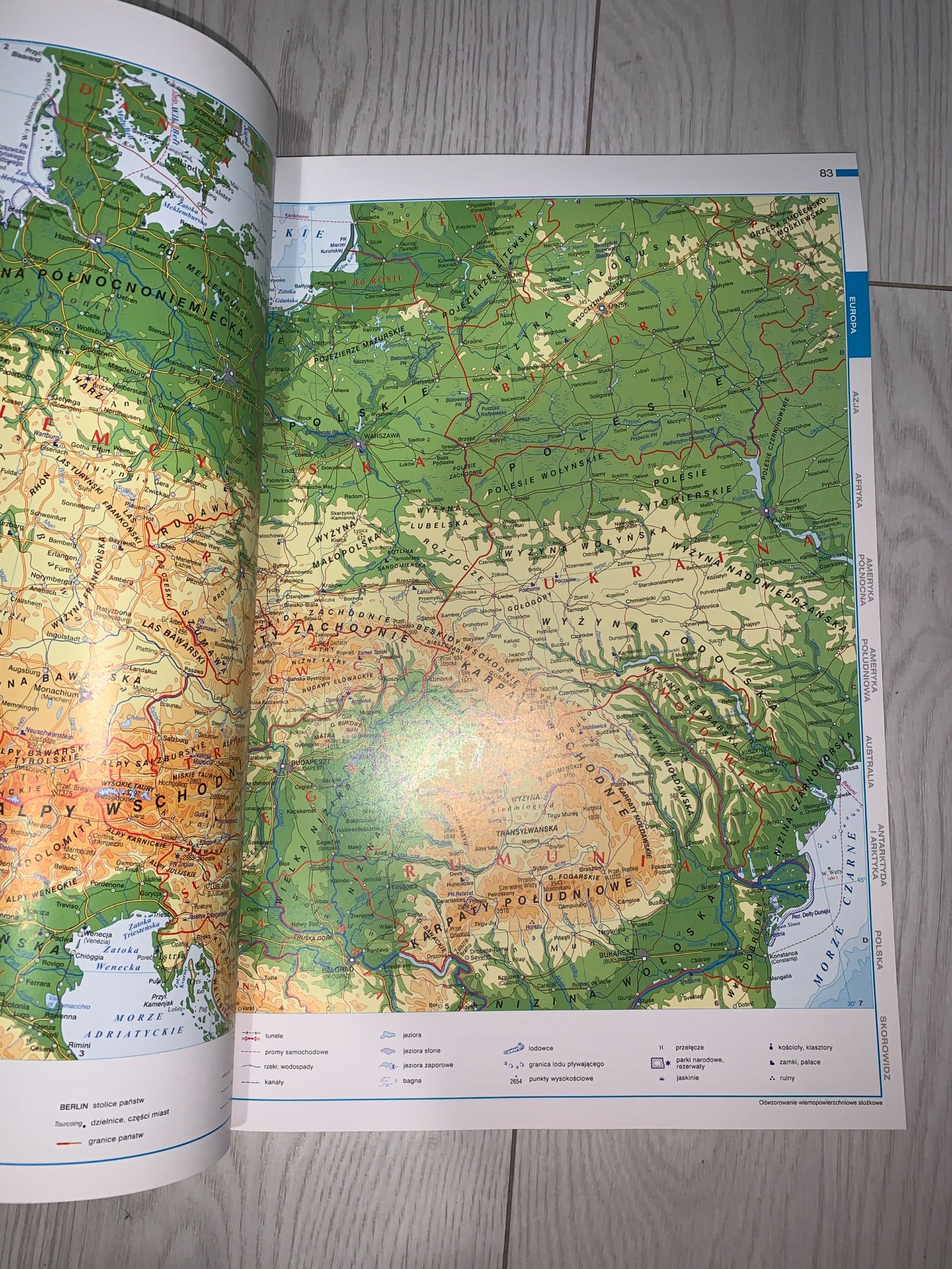 Atlas geograficzny Nowa Era zakres rozszerzony