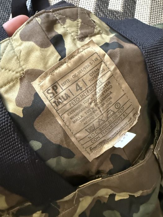 Іспанський воголозахисний костюм, дощовик комплект, куртка і штани