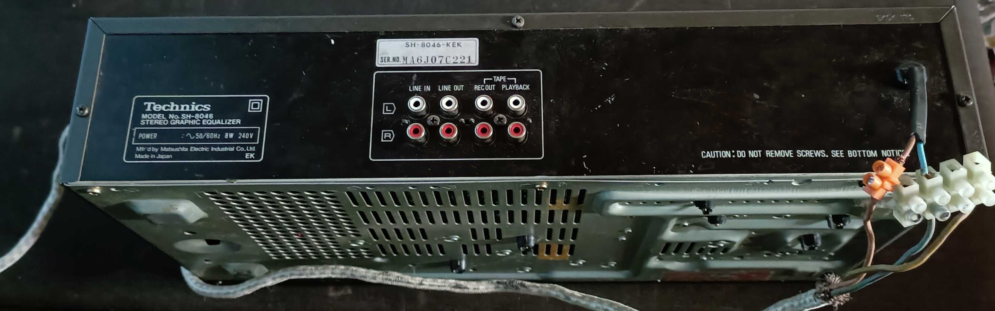 Equalizer graficzny Technics sh-8046
