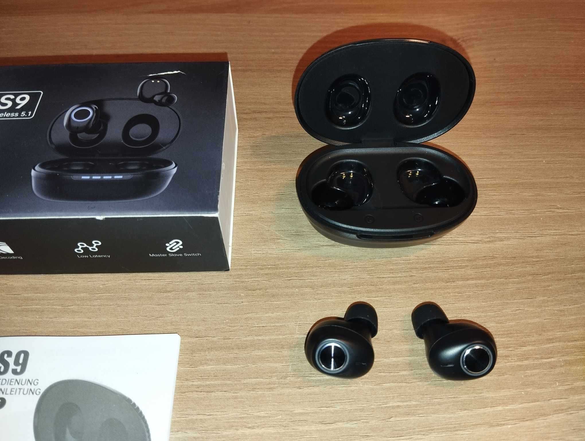 Słuchawki Bezprzewodowe Bluetooth - S9 Wireless 5.1 - Czarne