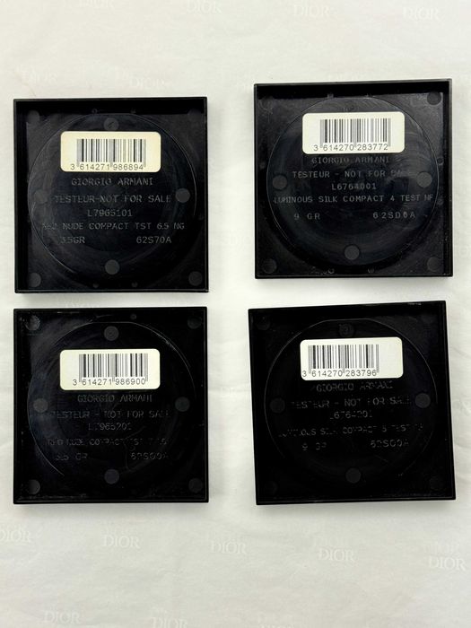 Пудра та фіксуюча пудра для обличчя від Armani