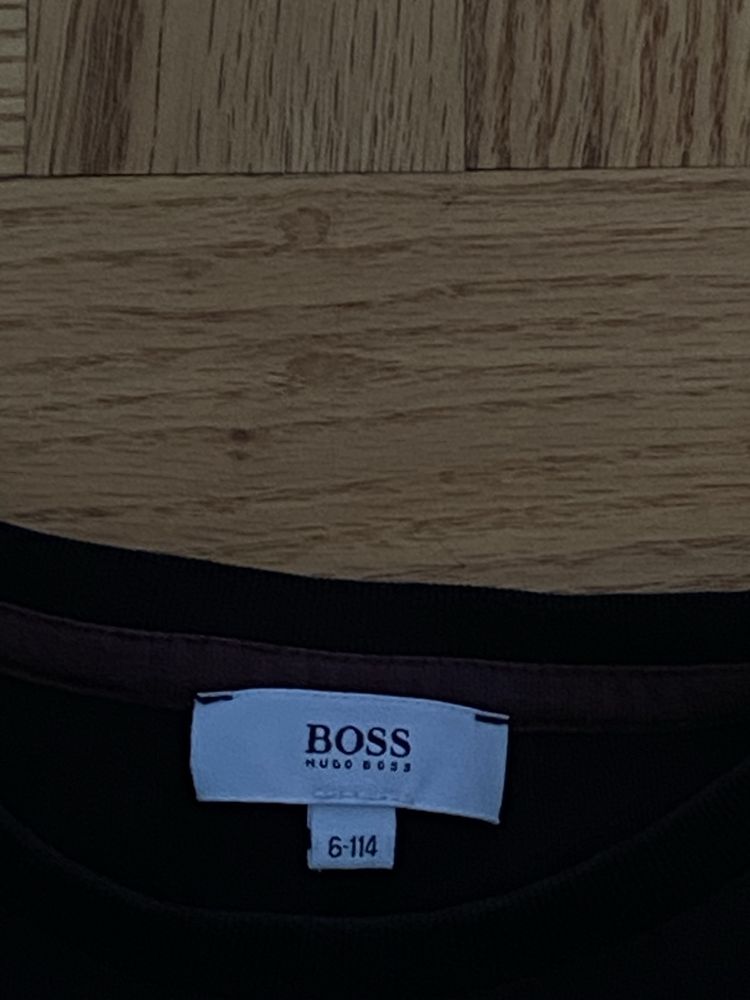 Chlopieca bluzka z dlugim rekawem Hugo Boss r.116 cm