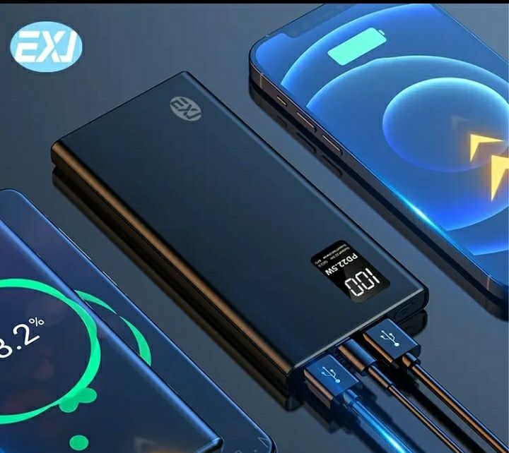 Повербанк EXJ 20000 mAh. 74Wh. Быстрая зарядка.