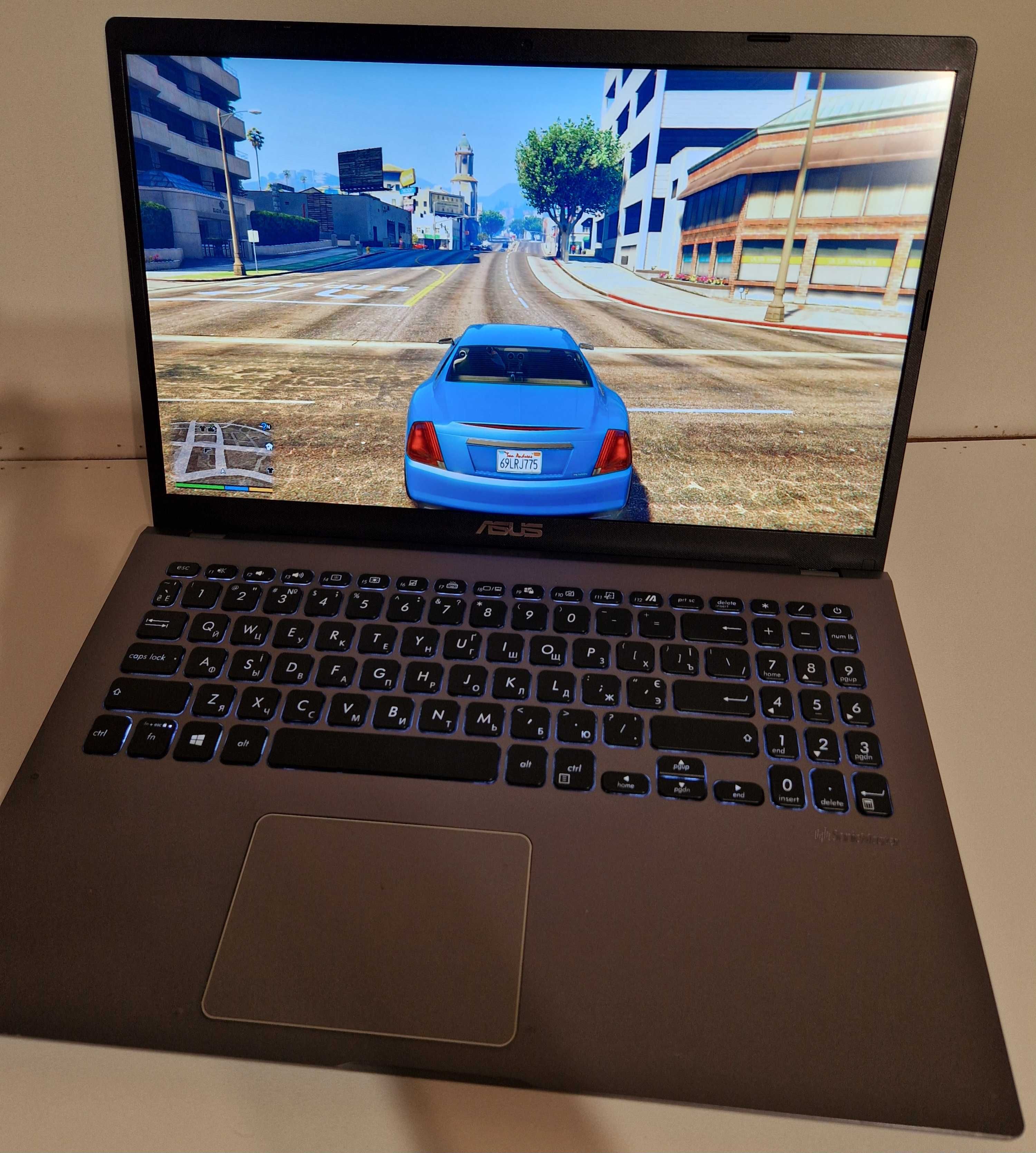 Игровой Ноутбук ASUS 15"/Core i5-8265u/SSD 256/Nvidia GeForce 2GB/IPS/