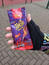 Lizak takis bardzo ostry