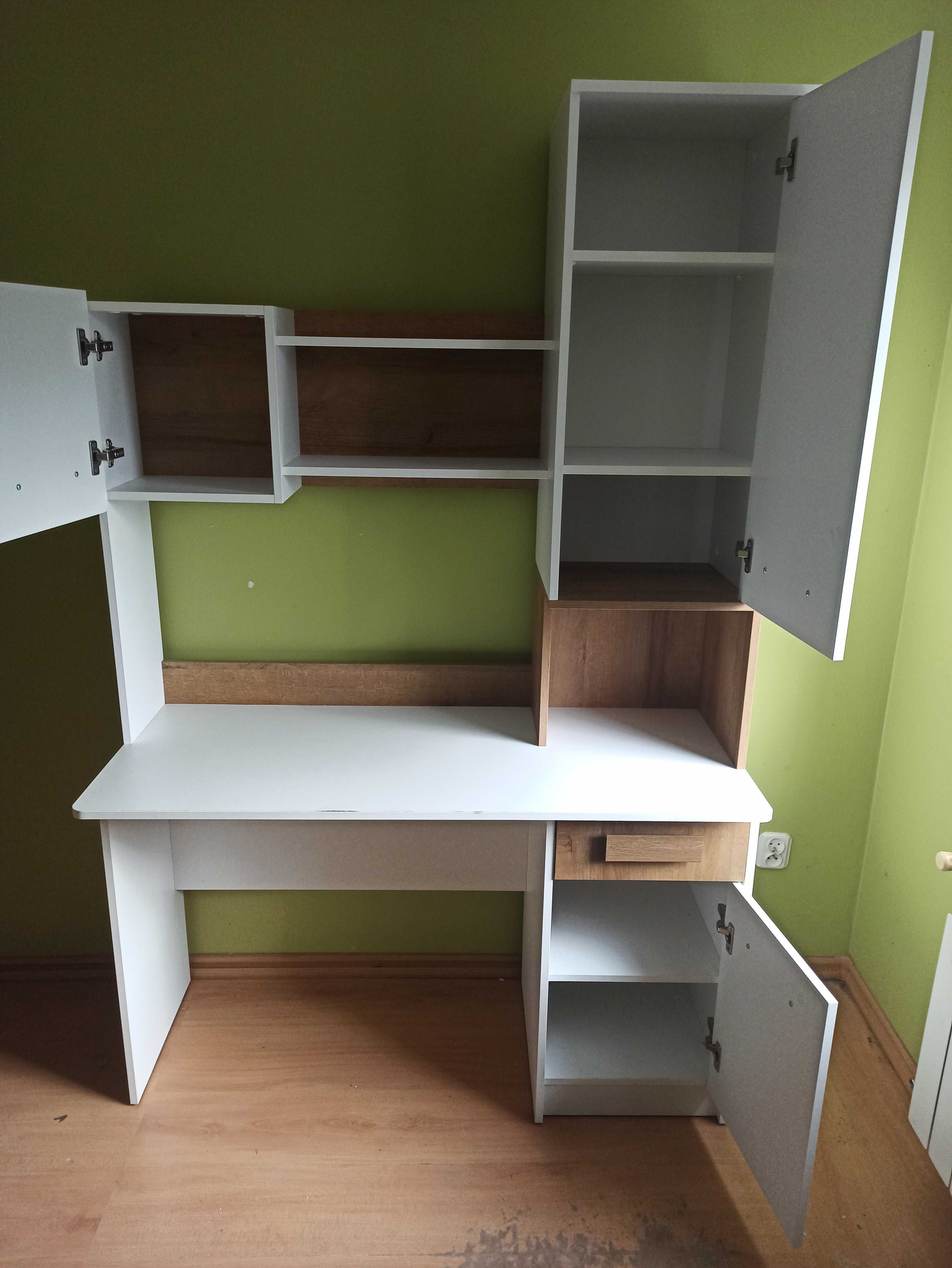 Biurko z nadstawką szafka z biurkiem nad biurko