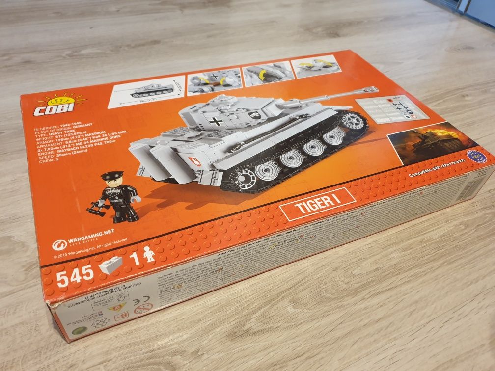 Cobi Tiger 1 world of tanks model 3000 B