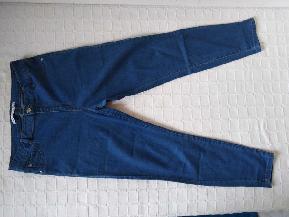 Calças Ganga Azuis Lefties Denim Woman 40