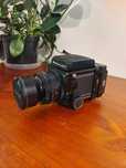Mamiya RB67 ProS + Sekor 180 f/4.5 + 6x8 Elektryczny Tył, Bdb stan