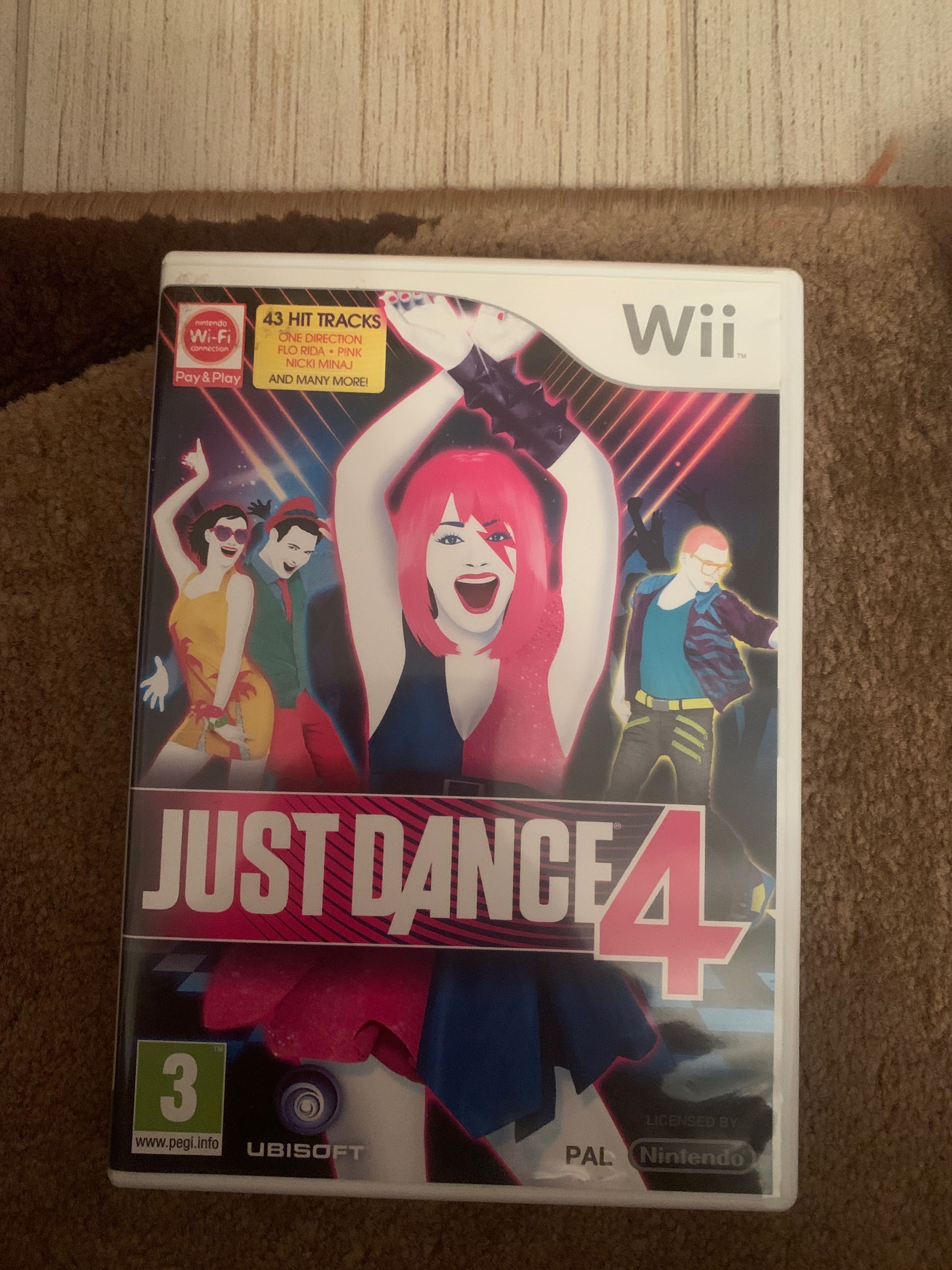 Jogo Wii just dance 4