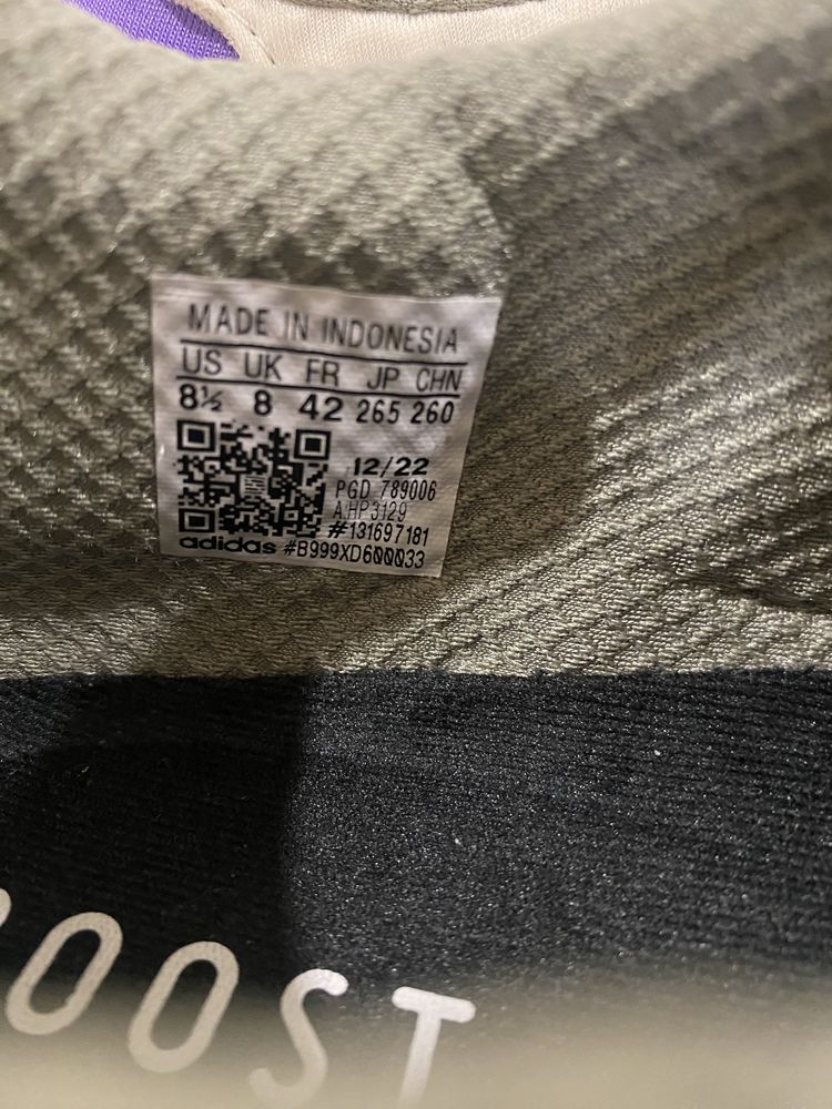Мужские кроссовки Adidas X_PLRBOOST (42р./US 8.5/UK8)