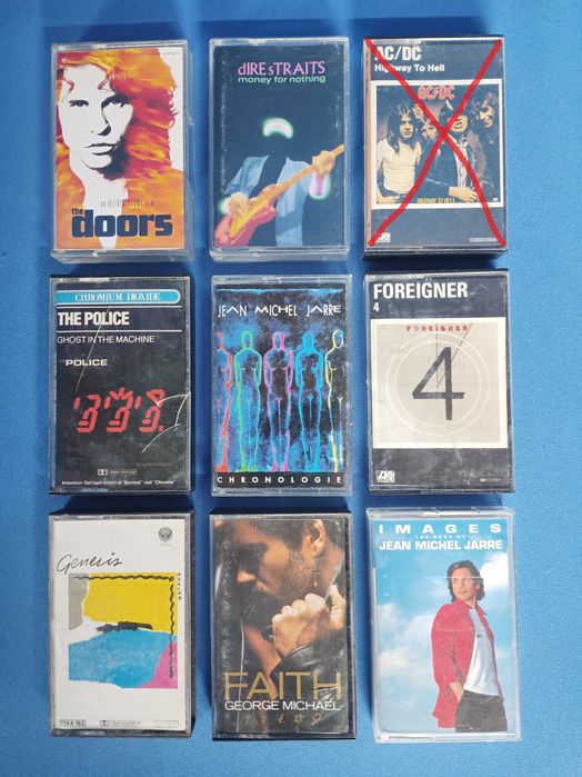 cassetes audio gravadas originais