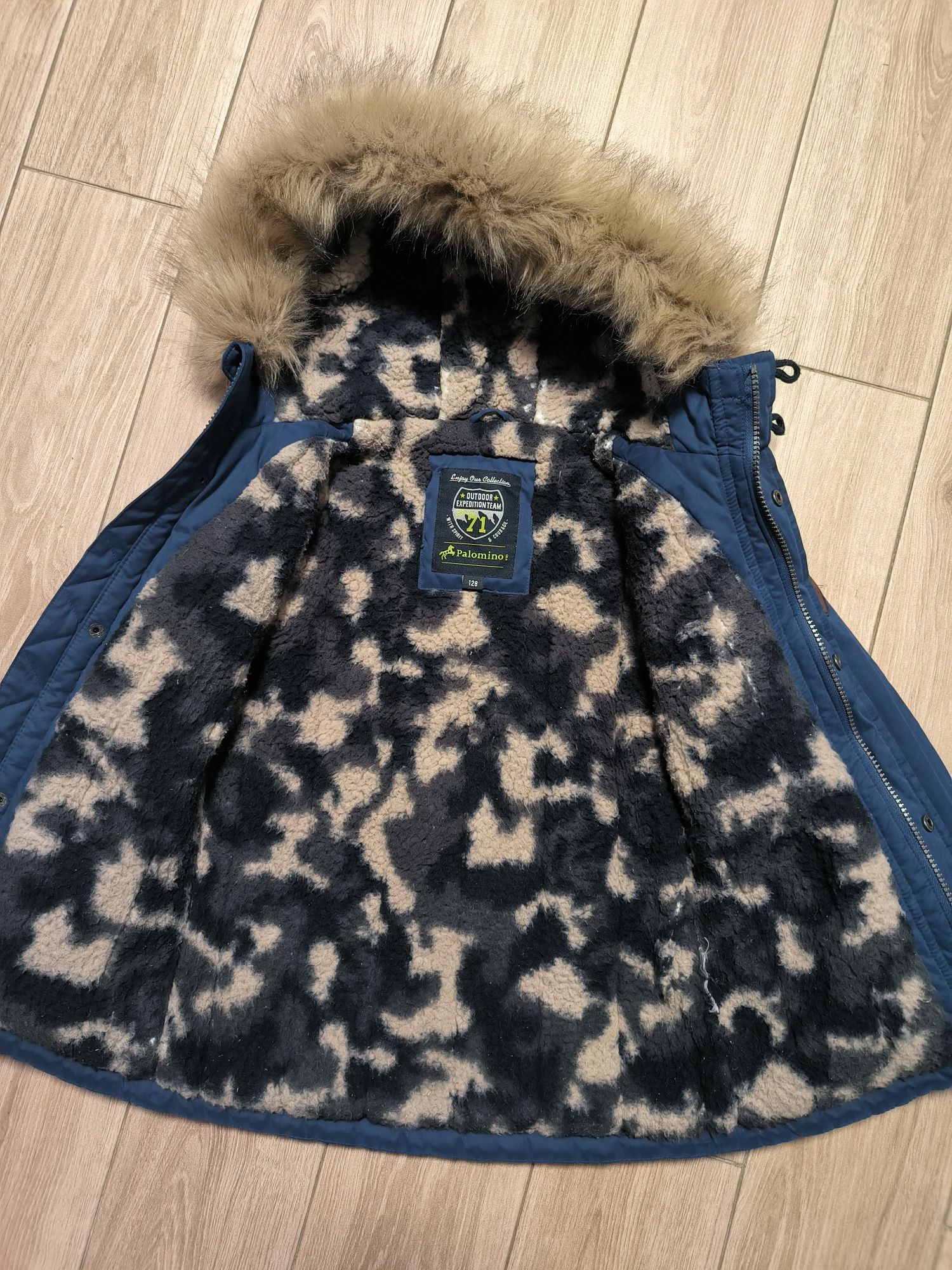 Palomino тепла курточка парка 122 см куртка зимова
