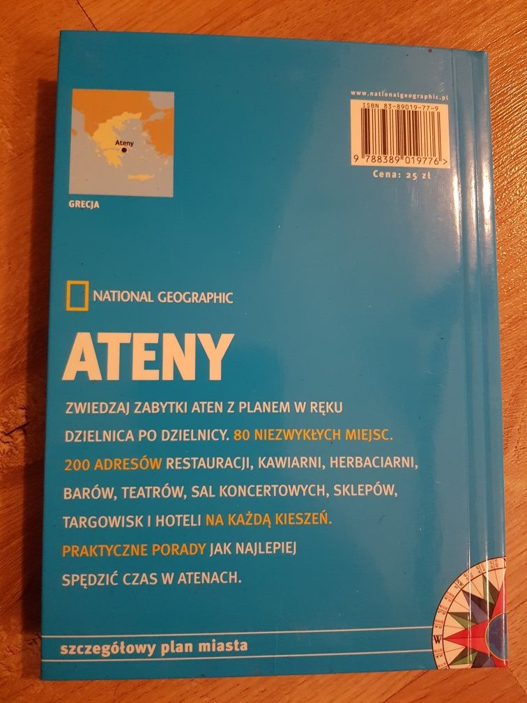 Ateny przewodnik National Geographic