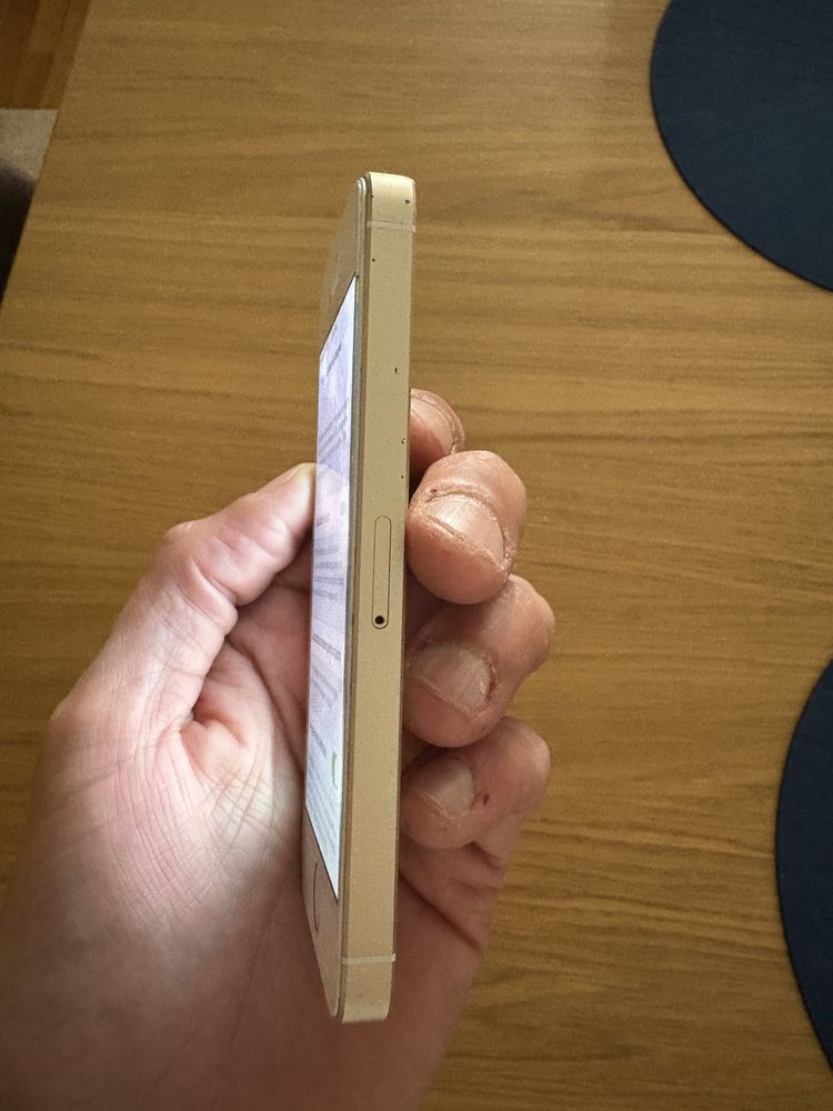 Iphone 5se gold bateria 100%