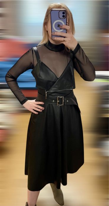 Сарафан еко-шкіра wear me