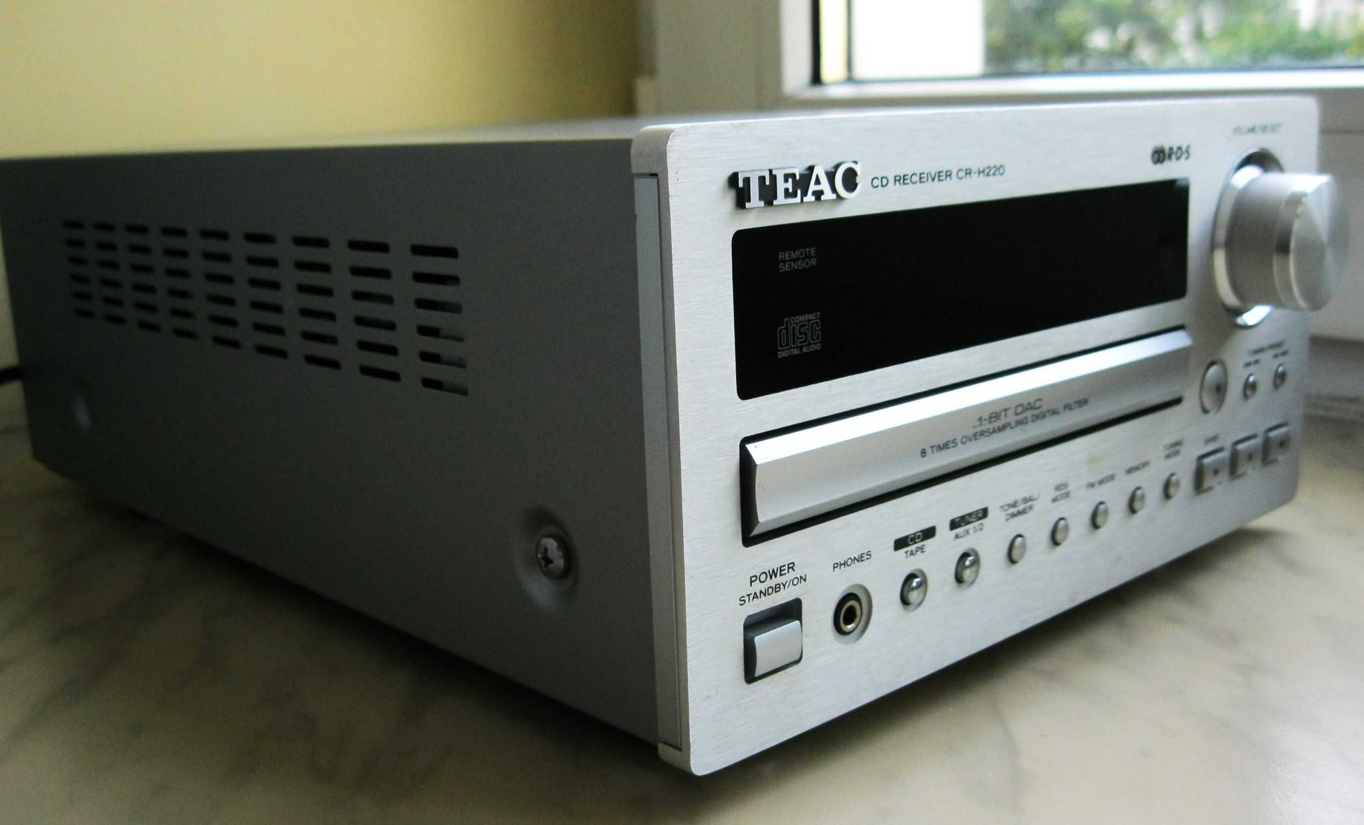 TEAC CR-H220 CD Receiver Hi-Fi made in Japan + oryginalny pilot