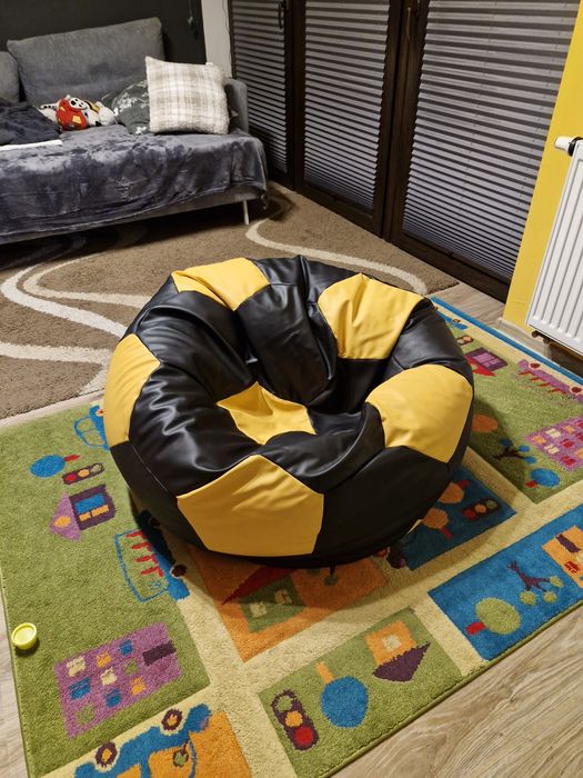 Piłka pufa dla dziecka XXL