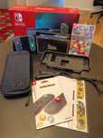 Nintendo Switch V2 konsola + gra Mario Kart + Dodatki