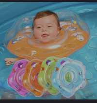 Коло на шию для купання немовлят круг для купания