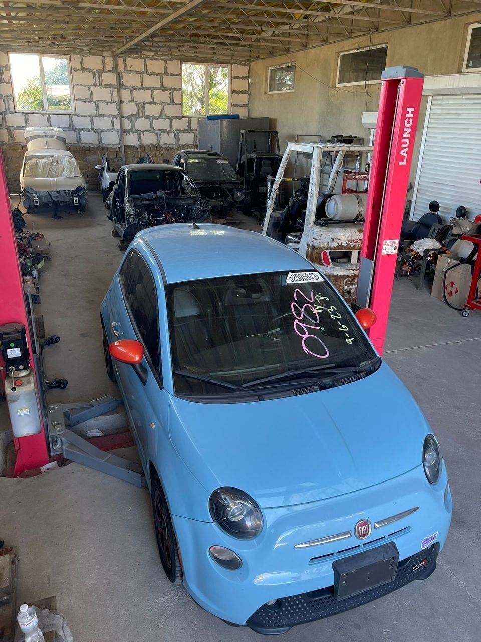 Разборка Fiat 500e электро