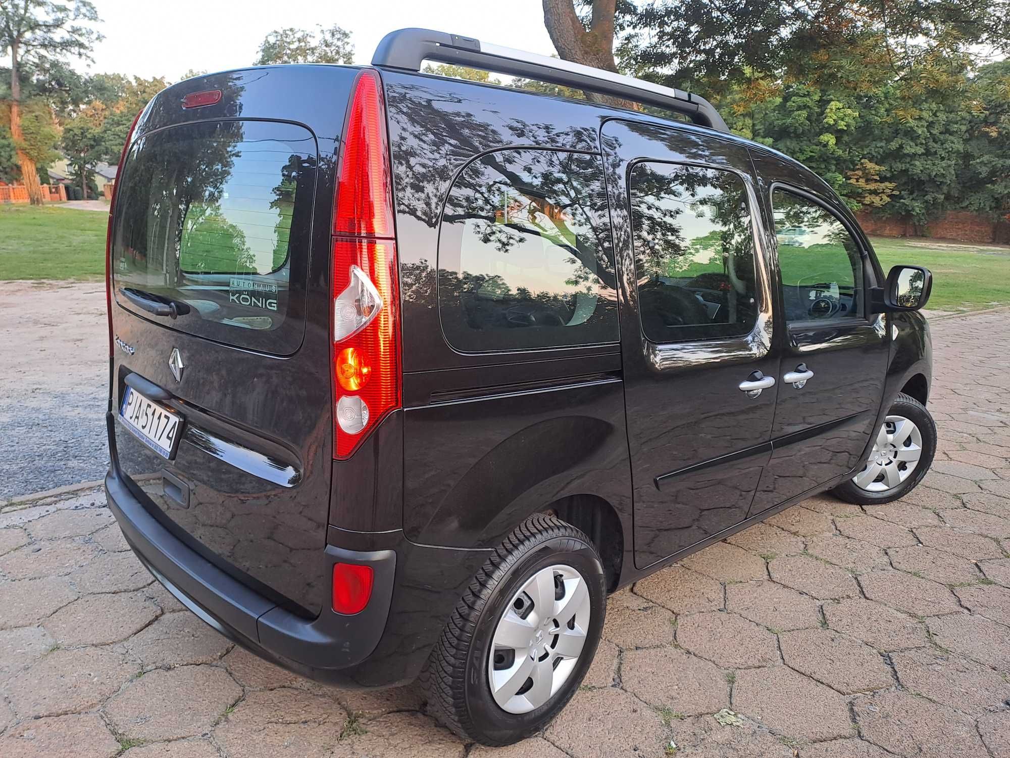 Zadbane Kangoo 1.6 benzyna, 5 osób, 2 x drzwi, 169tys, 2011rok