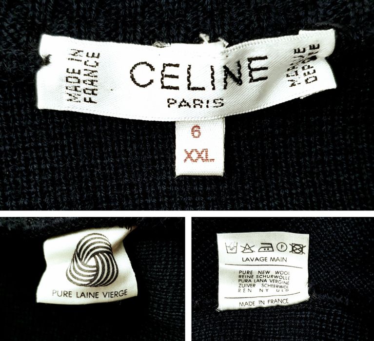 Celine męski wełniany sweter rozmiar XXL  6