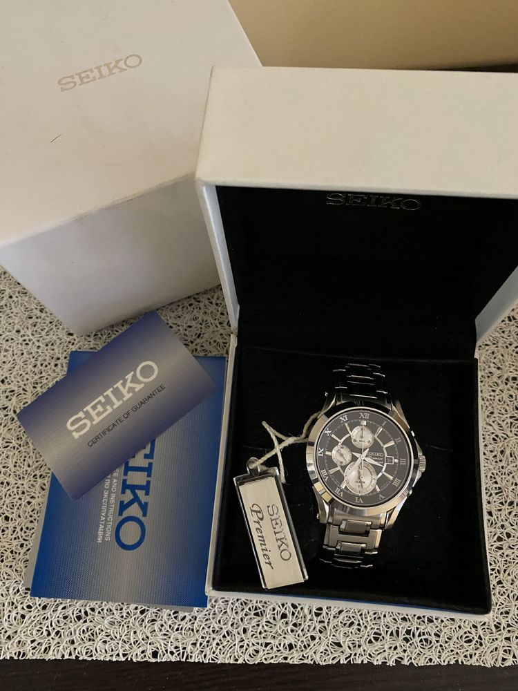 Годинник Seiko Premier Snad27p1