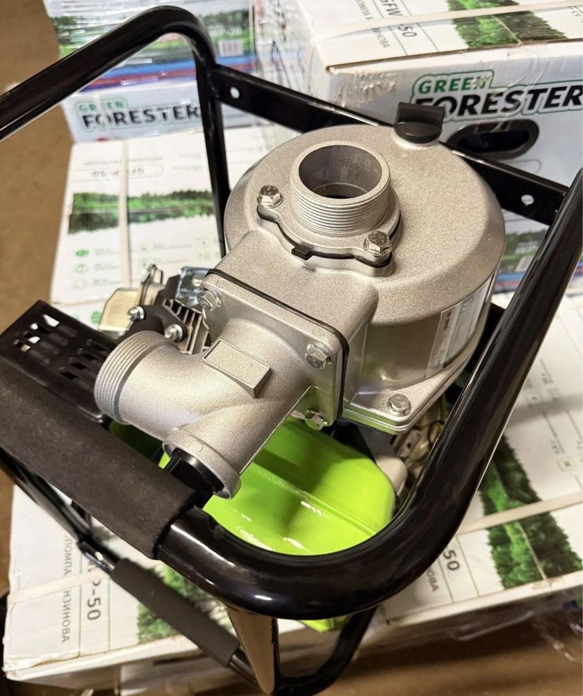 Мотопомпа бензинова GREEN FORESTER 6.5. к.с Мотопомпа бензиновая