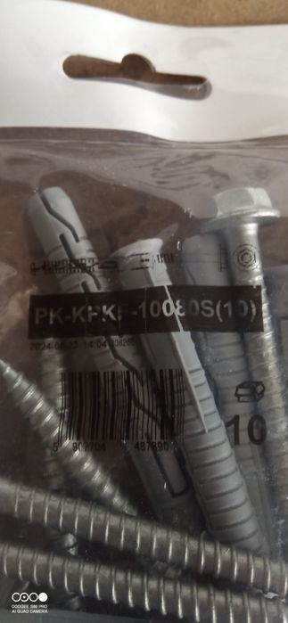 Kołki rozporowe do betonu