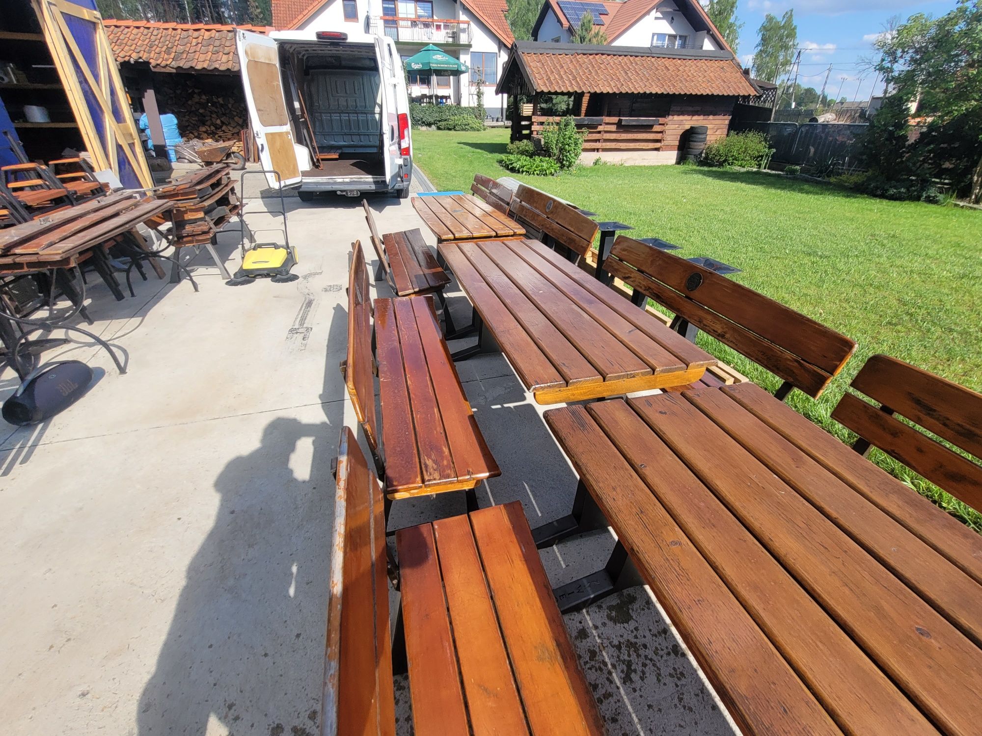 Meble ogrodek piwny bar restauracja