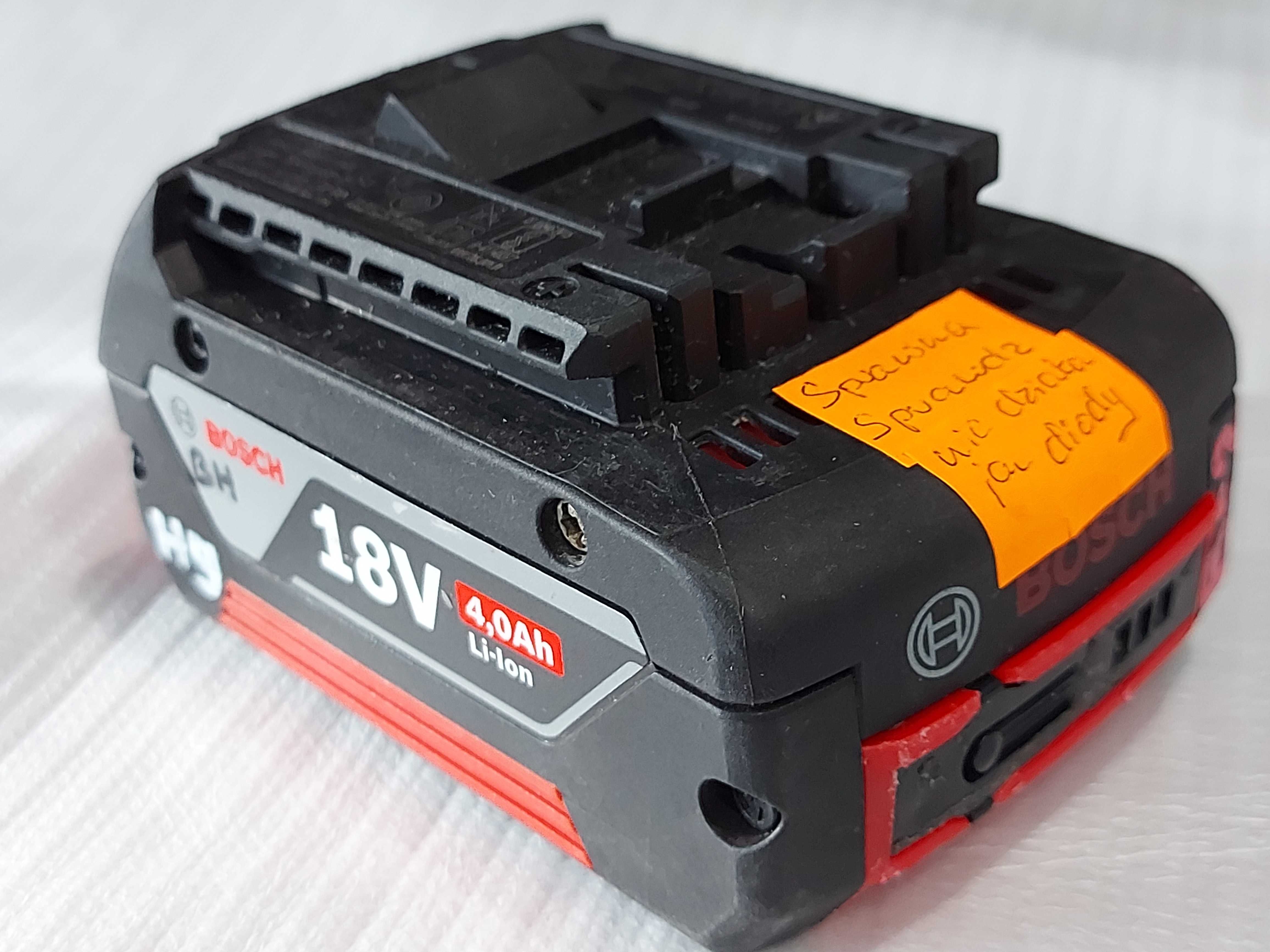 Akumulator bateria Li-Ion Bosch GBA 18 V 4 Ah