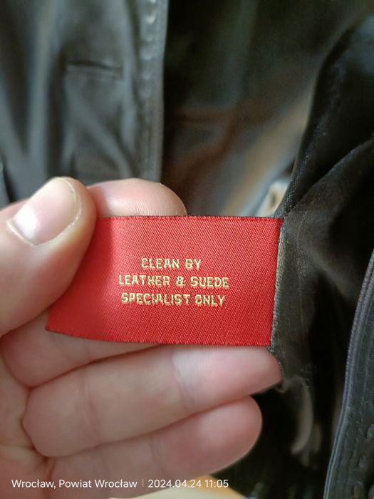 Kurtka skórzana damska