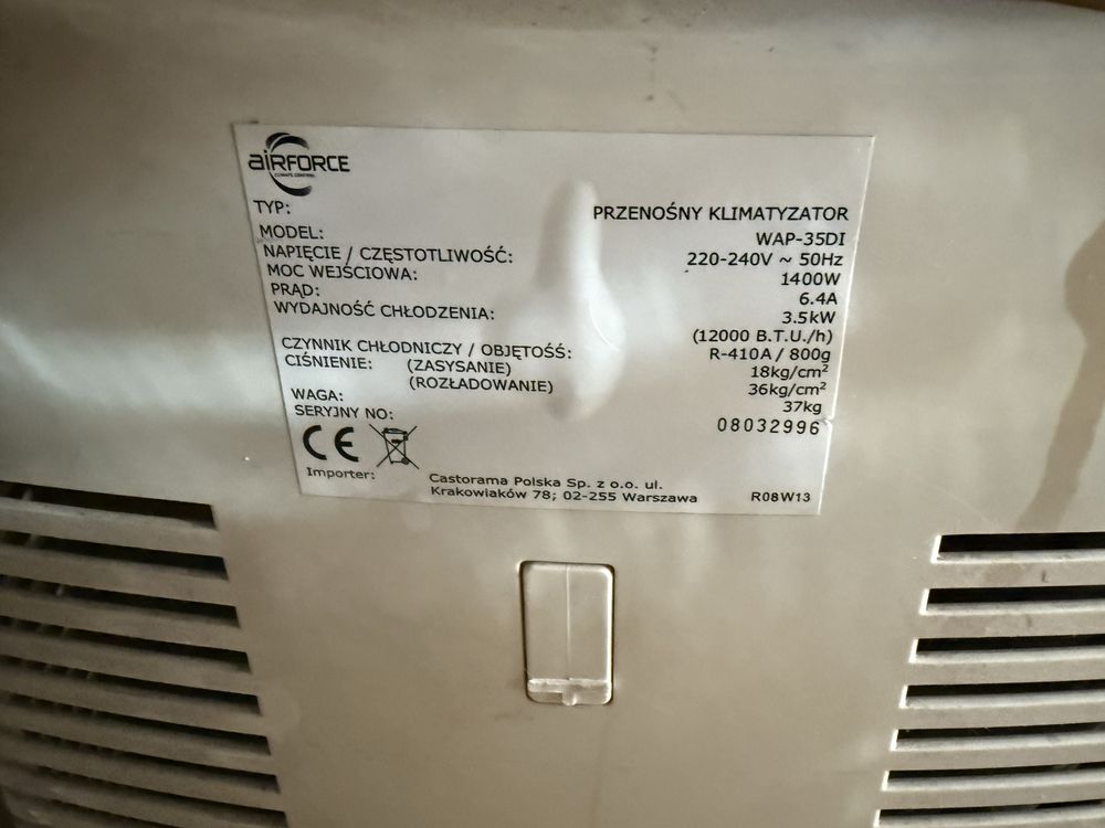 Klimatyzator jak nowy