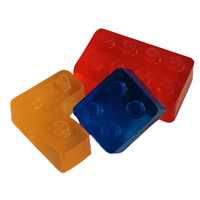Mini mydełka naturalne dla Dzieci zestaw 3 klocków na Dzień Dziecka