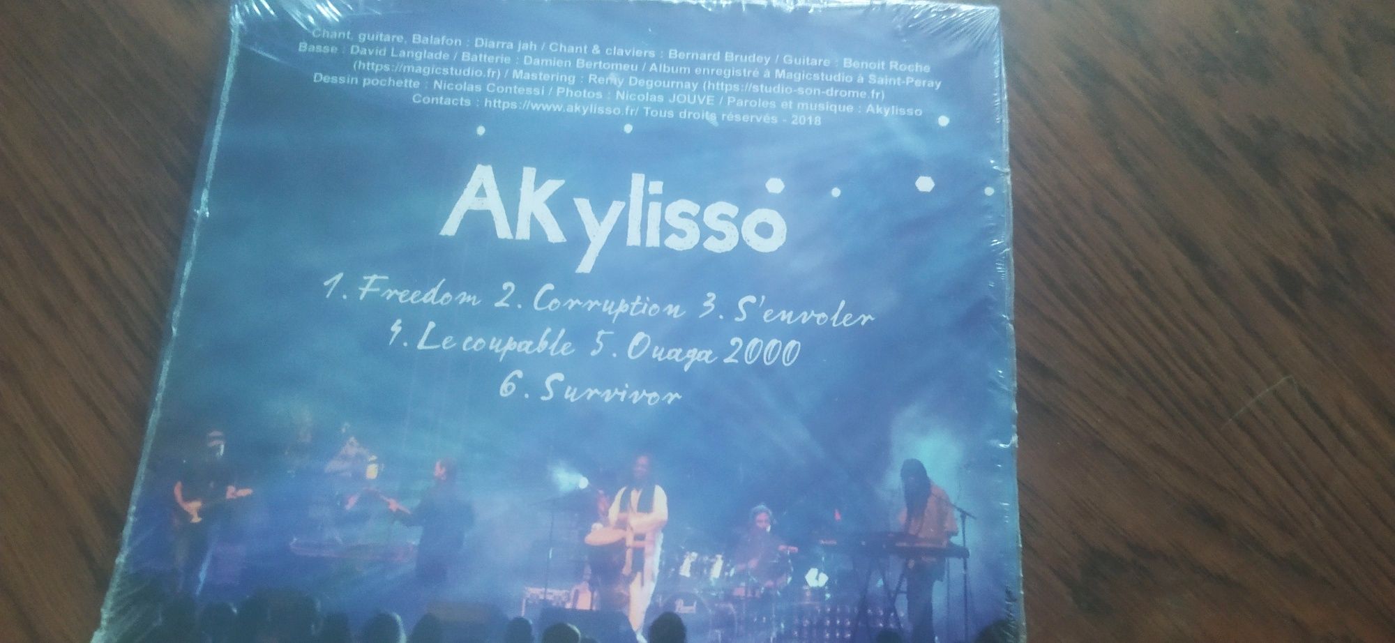 Akylisso-plyta CD zafoliowana unikat!