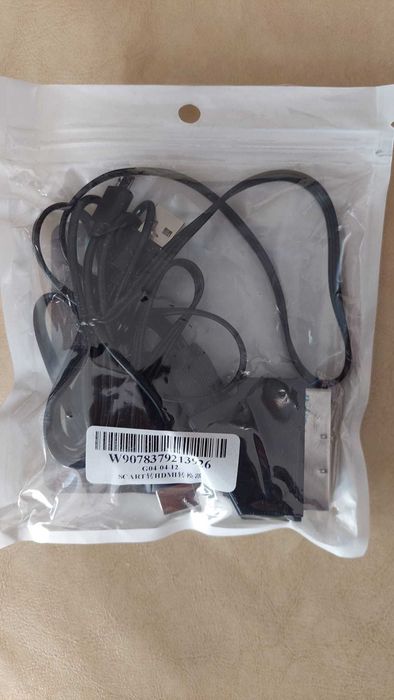 Cabo SCART para hdmi