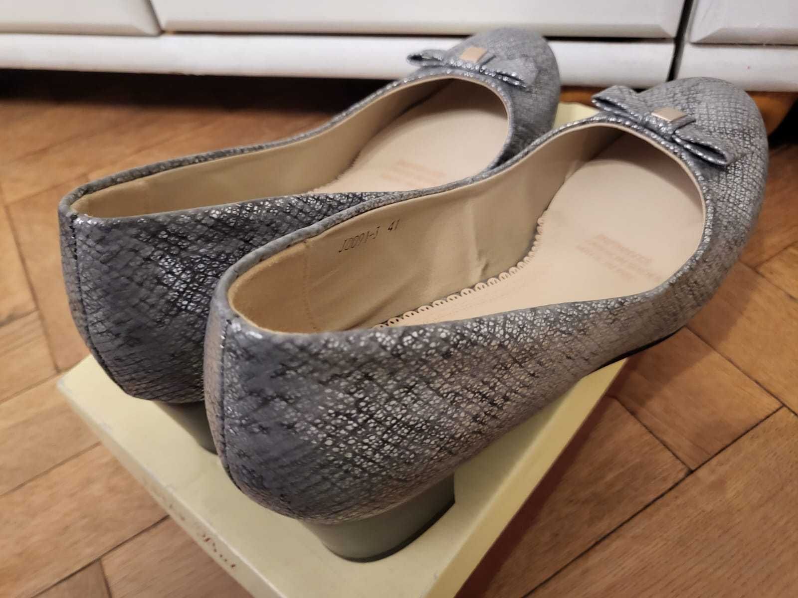 Eleganckie buty, trzewiki, nowe. Maciejka. Rozmiar 41. Okazja