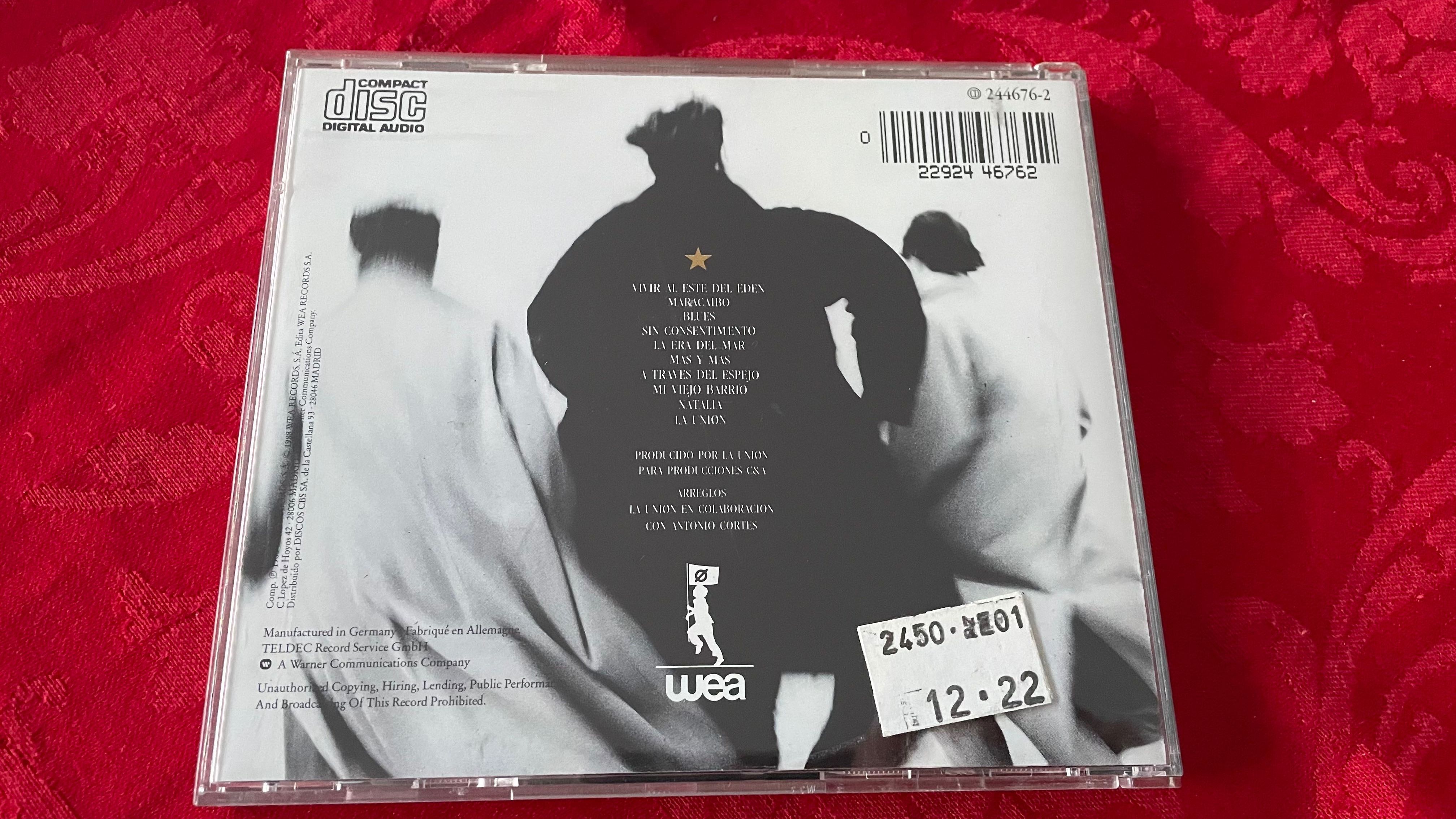 La Unión ‎– Vivir Al Este Del Eden - cd