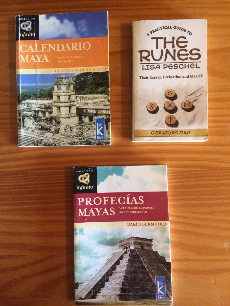 Calendário maya, profecias mayas, livro das runas