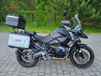 BMW GS R 1200 GS Triple Black - ESA, ABS, 3 kufry, bezwypadkowy, rej. PL