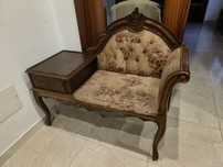 Namoradeira/ Banqueta de telefone