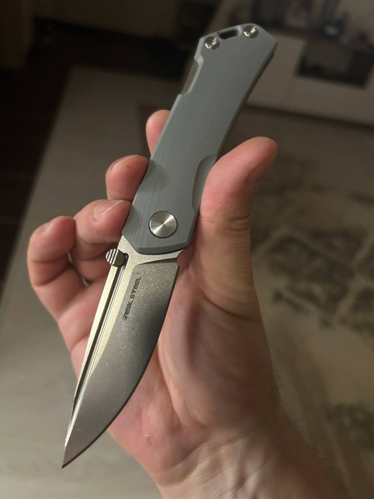 RealSteel Luna Maius Eco Gray G10 EDC