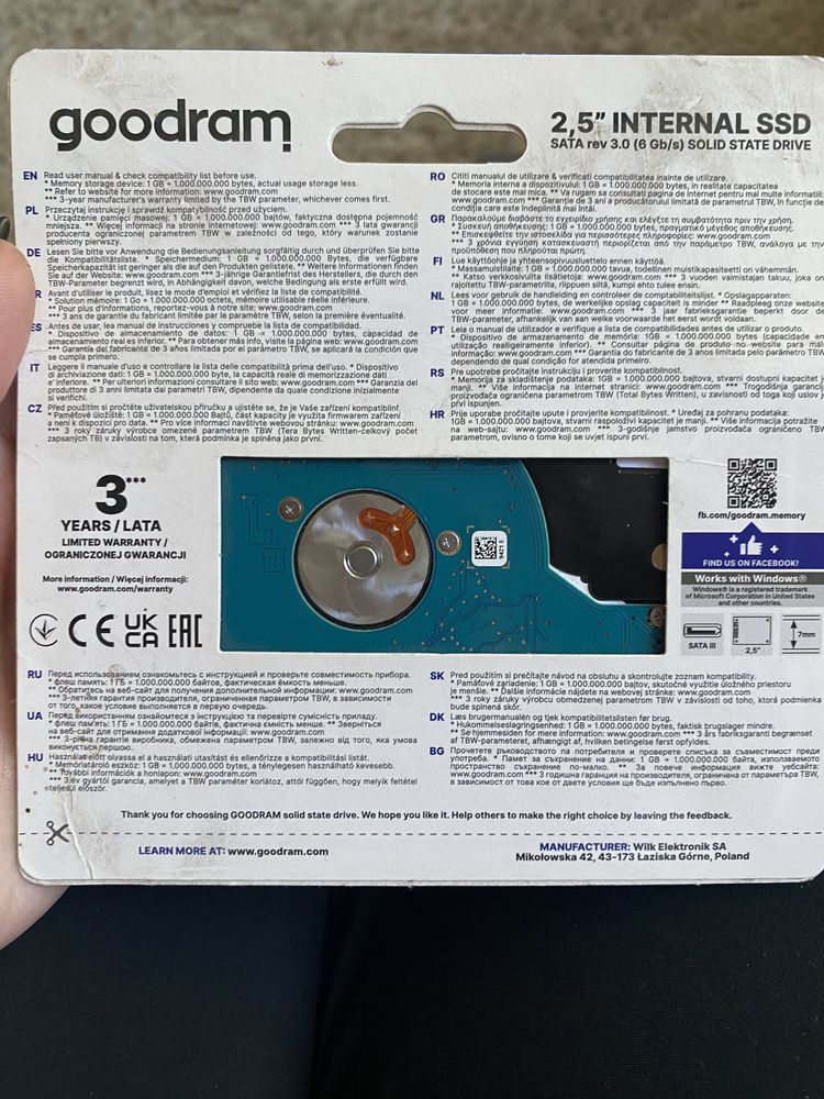 SSD Жорсткий диск Seagate Laptop