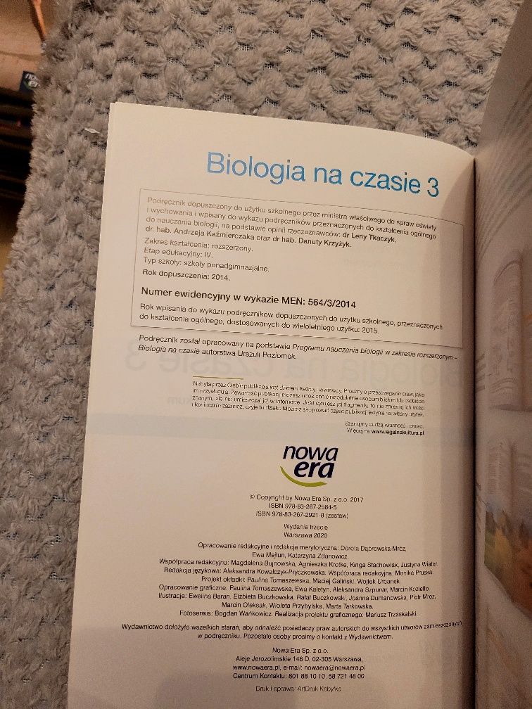 Biologia na czasie 3