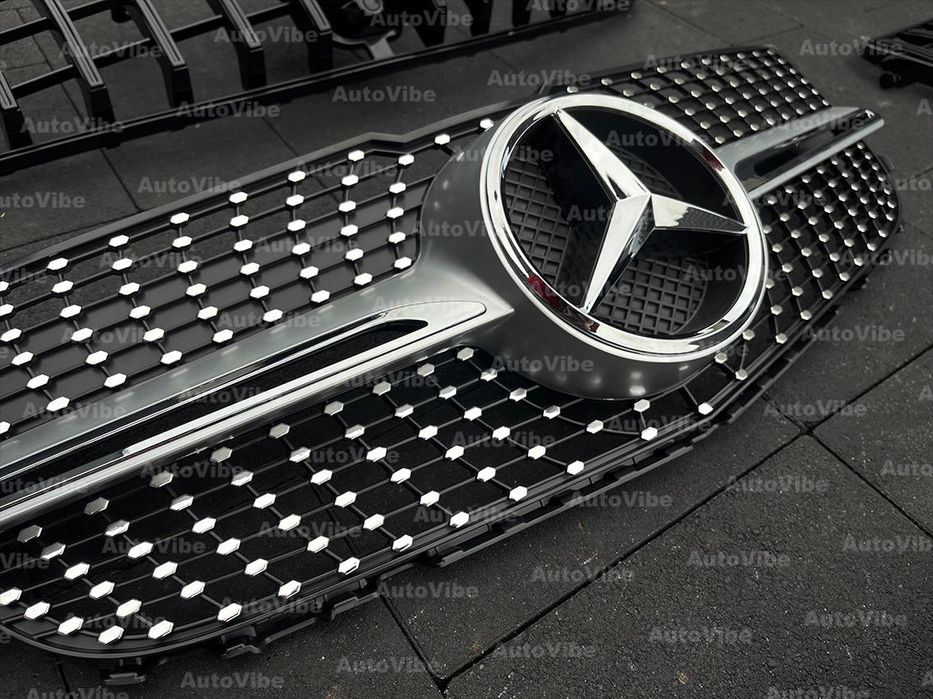 Решітка радиатора решотка мерседес mercedes w205w211w447w212w463w221