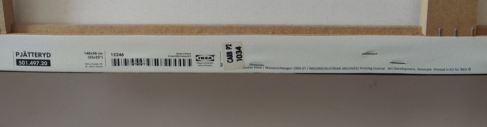 Quadro Réplica Gustav Klimt IKEA